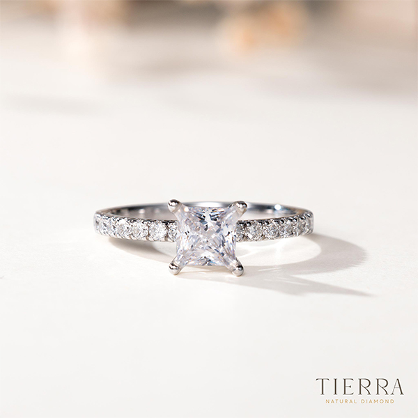 Nhẫn kim cương nữ Solitaire NCH8102